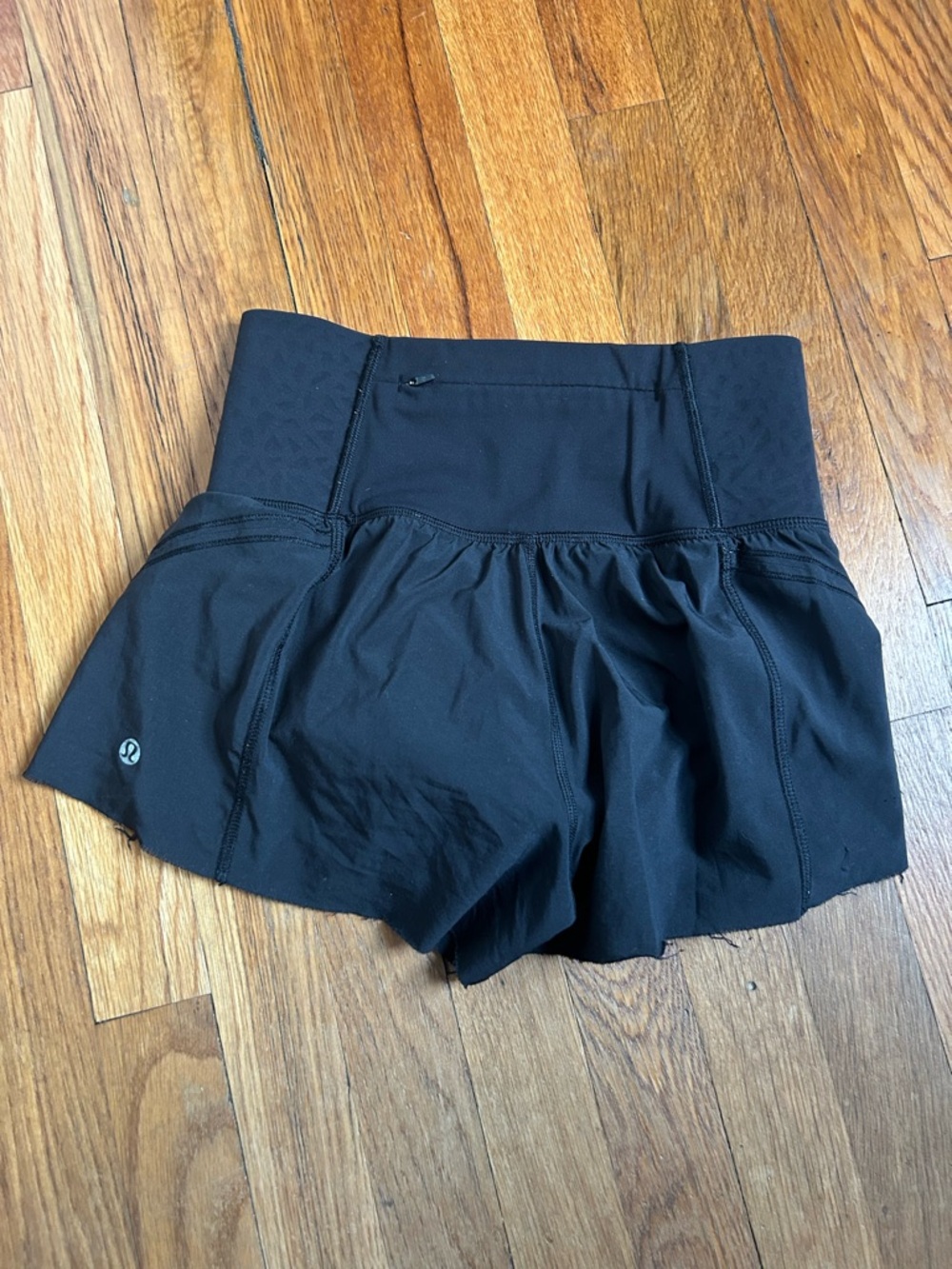 lululemon athletica black short with High waist